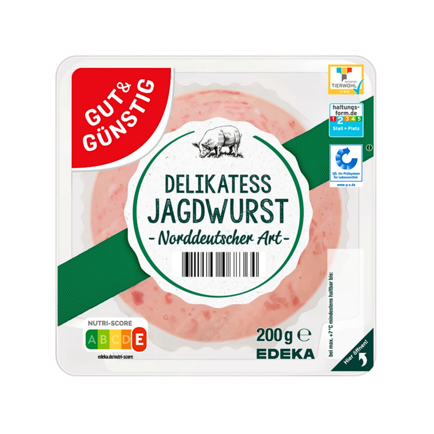 GUT&GÜNSTIG Jagdwurst 200g QS ITW