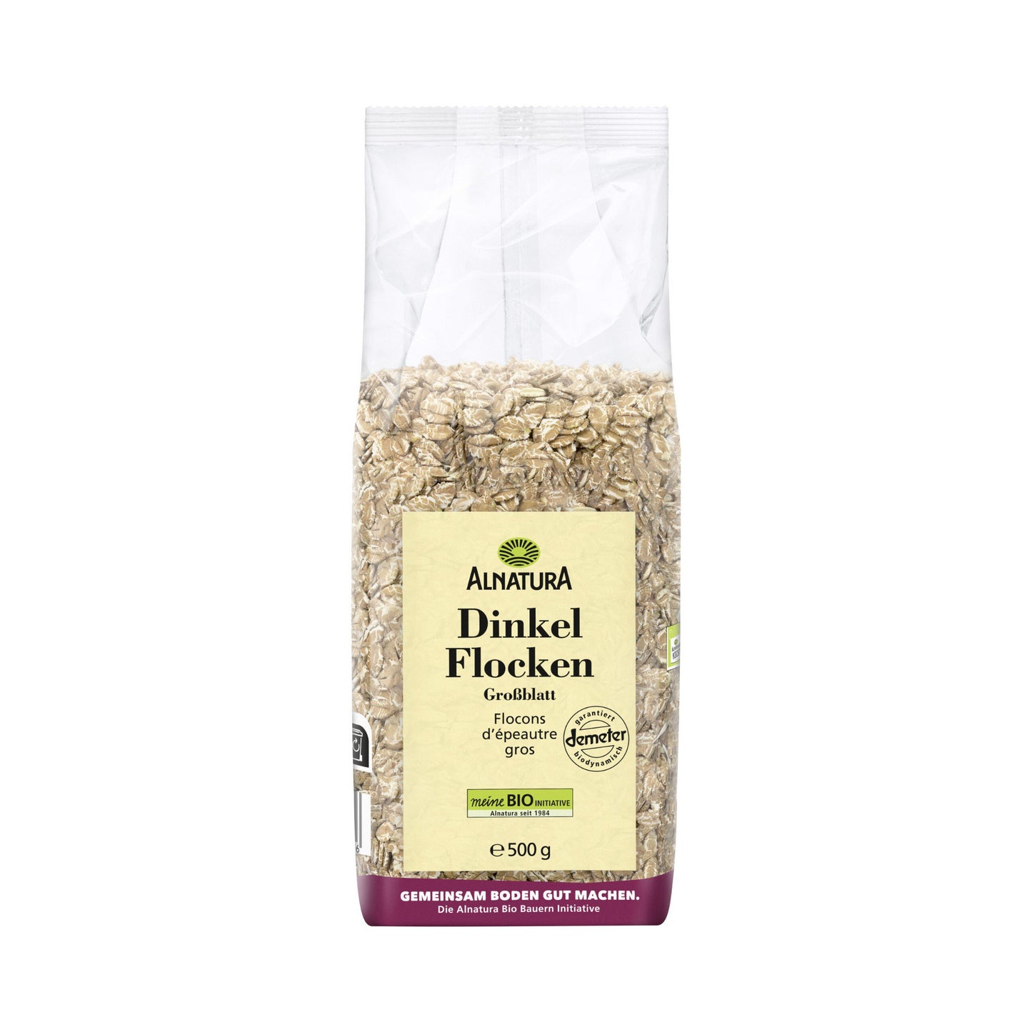 Demeter Alnatura Dinkelflocken Großblatt 500g