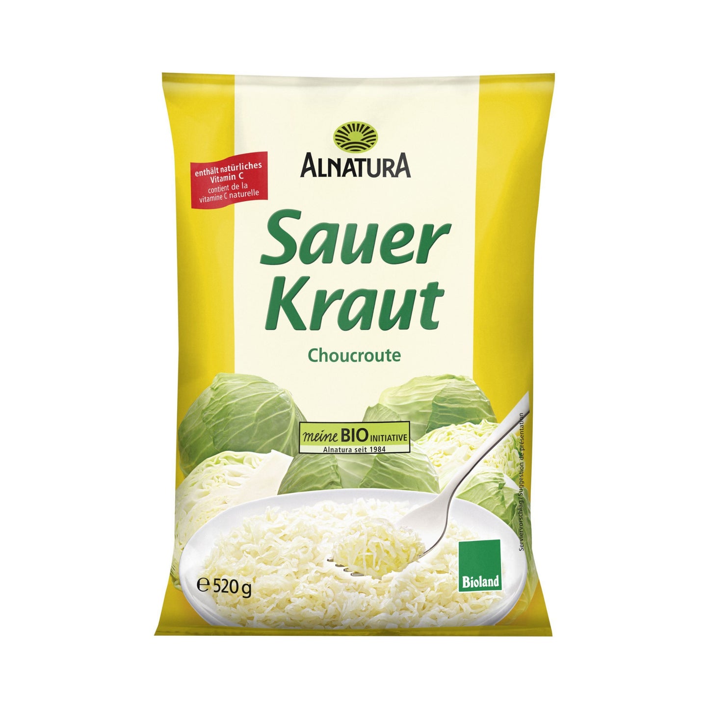 Bio Alnatura Sauerkraut 520g