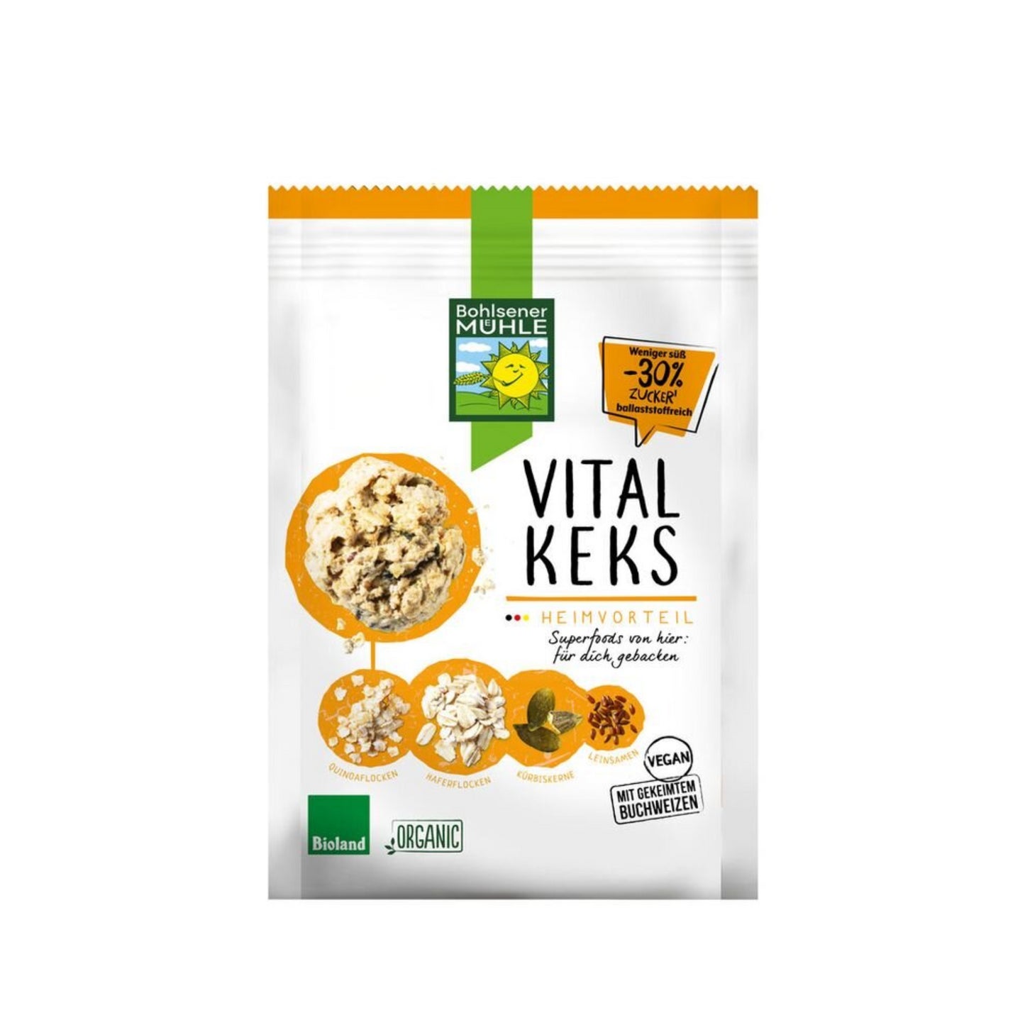Bio Bohlsener Mühle Vital Keks 150g