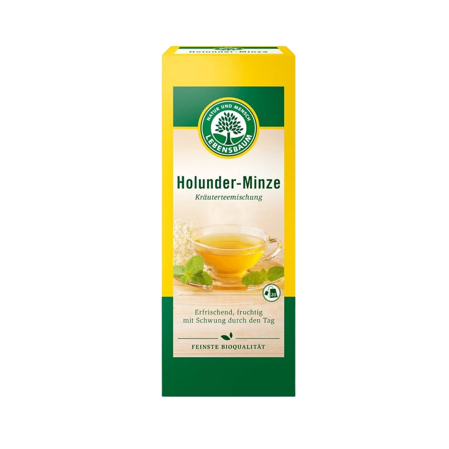 Bio Lebensbaum Holunder Minze Tee 20ST 1,5g