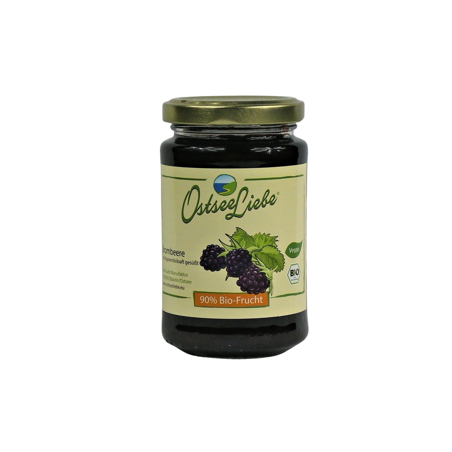 Bio Ostseeliebe Fruchtaufstrich Brombeere 250g
