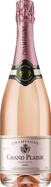 Grand Plaisir Champagne brut rose 0,75l