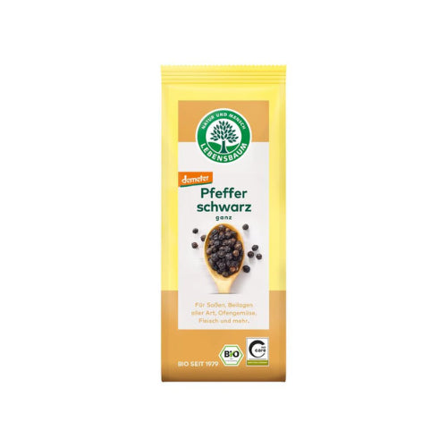 Demeter Lebensbaum Pfeffer schwarz ganz 50g