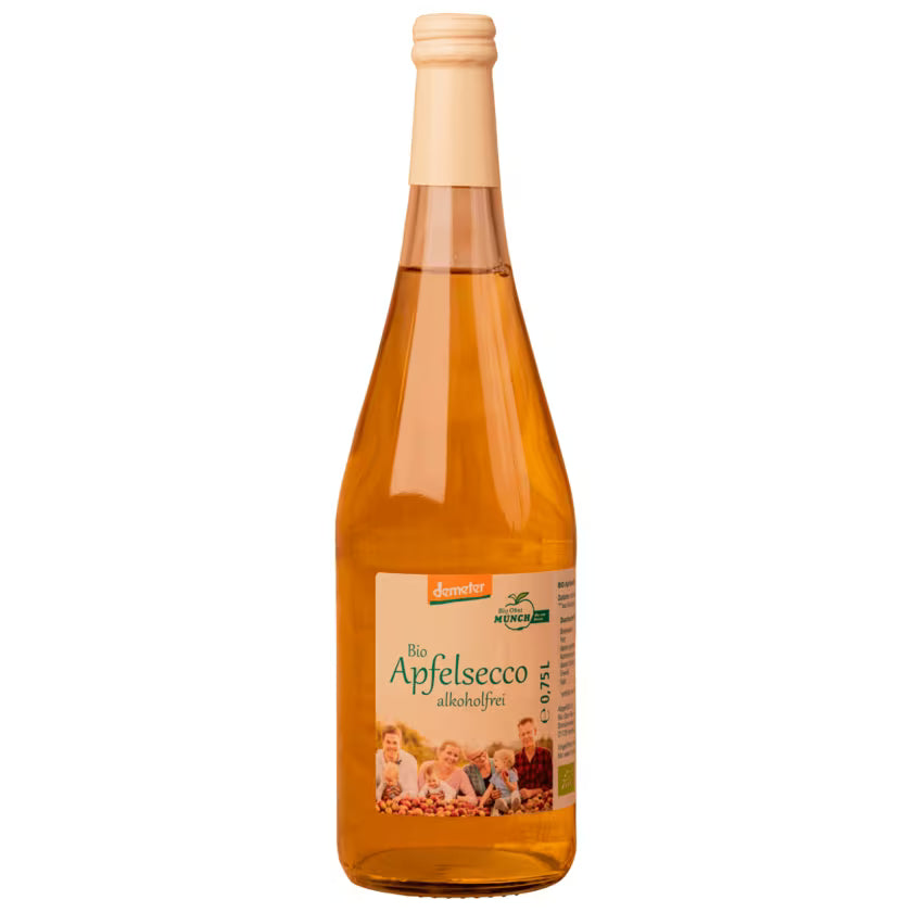 Demeter Obst Münch Apfelsecco Alkoholfrei 0,75l