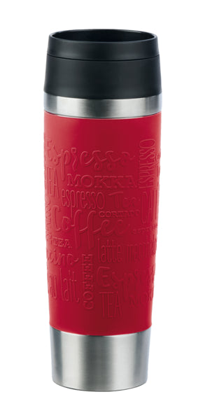 Emsa Isolierbecher Travel Mug Classic dunkelrot 0,5l