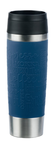 Emsa Isolierbecher Travel Mug Classic dunkelblau 0,5l