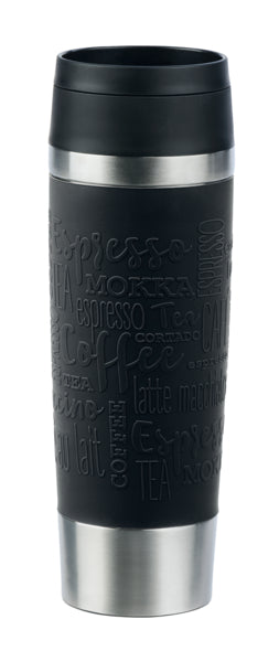 Emsa Isolierbecher Travel Mug Classic schwarz 0,5l