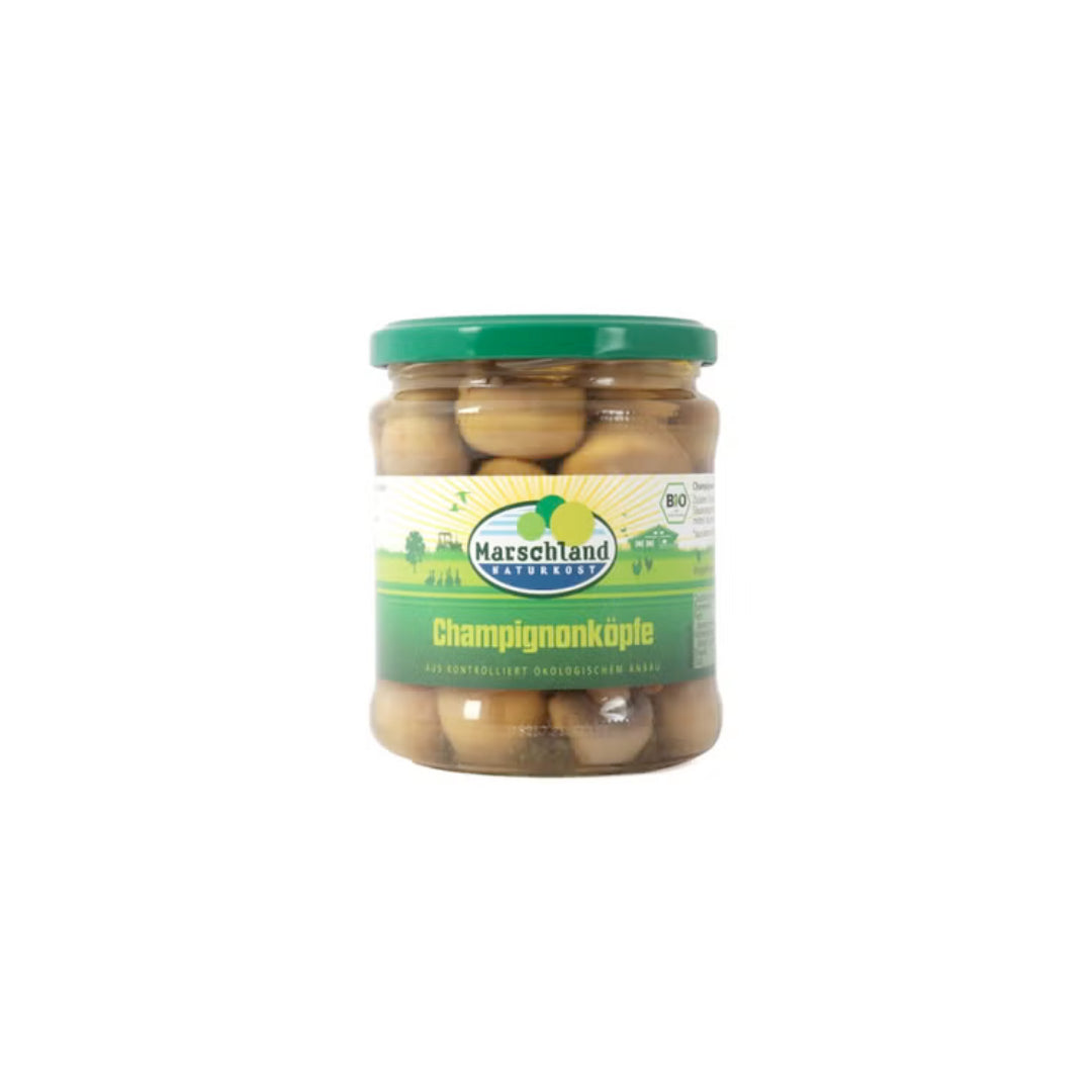 Bio Marschland Champignon-Köpfe 330g