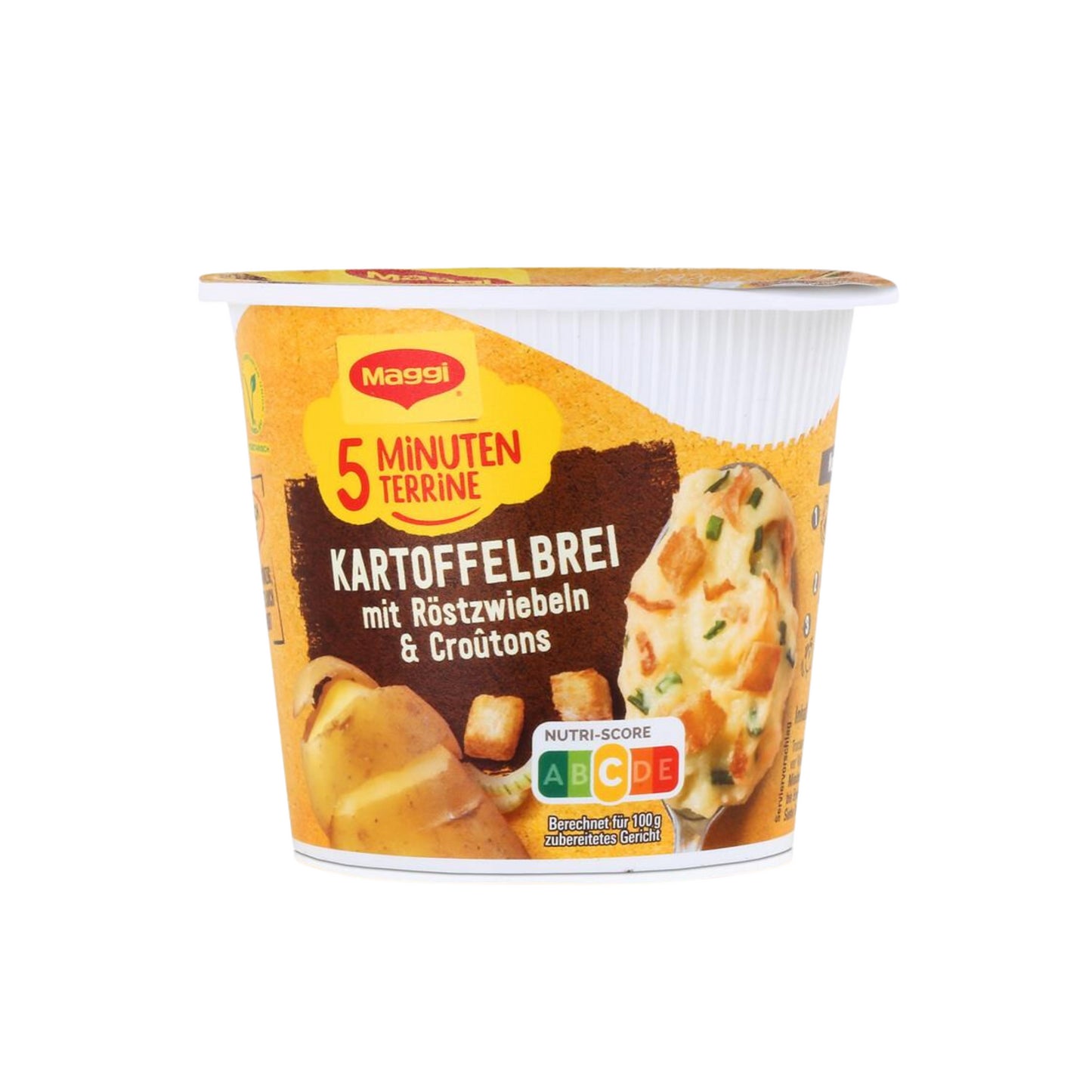 Maggi 5 Minuten Terrine Kartoffelbrei Röstzwiebeln 56g