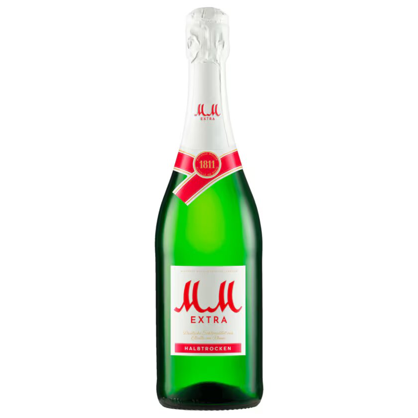 MM Extra Sekt halbtrocken 0,75l