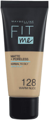 Maybelline Fit Me Matte&Poreless flüssig Make-up 128 warm nude 30ml
