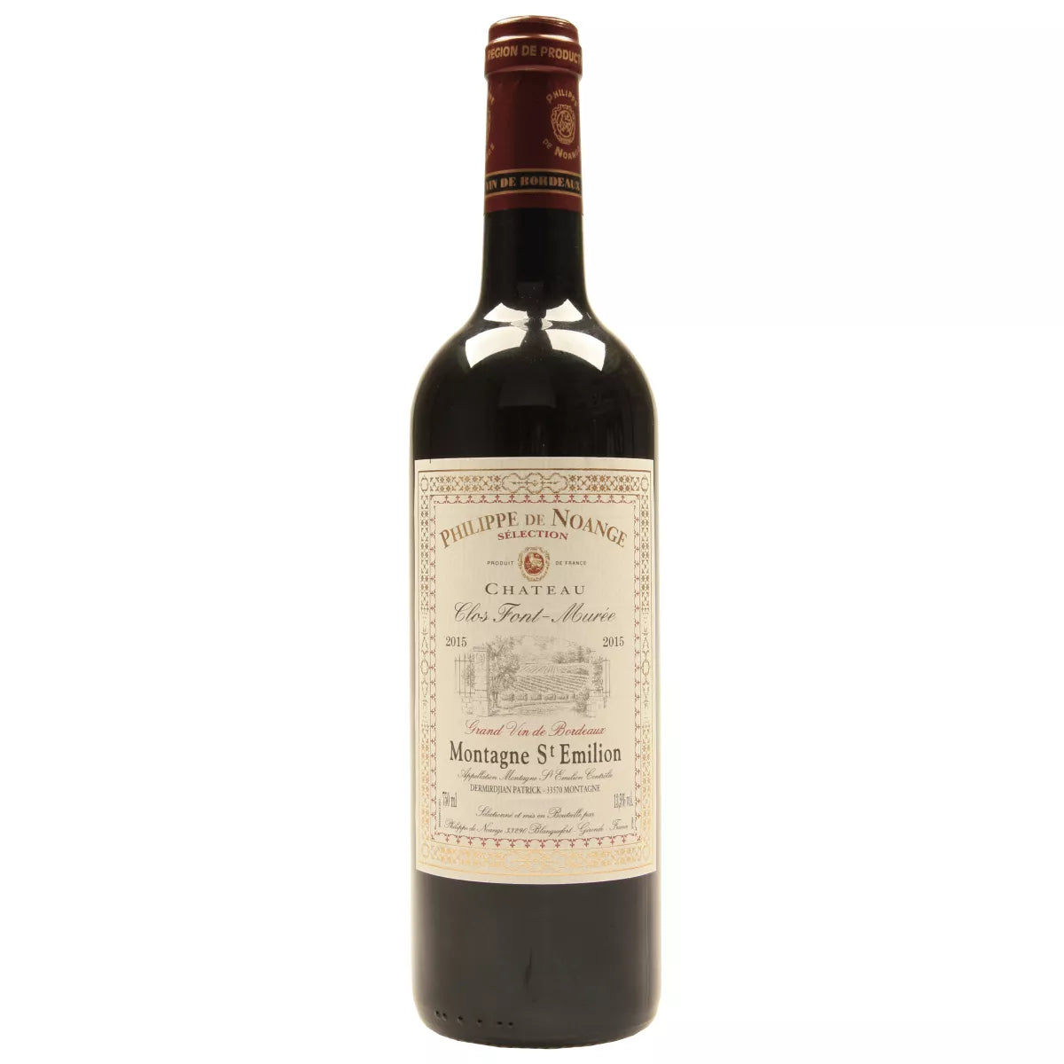 Philippe de Noange Montagne St.Emilion rot Frankreich A.C.trocken 0,75l