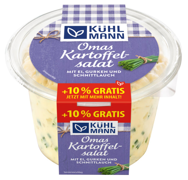 Kühlmann Omas Kartoffelsalat mit Ei 440g