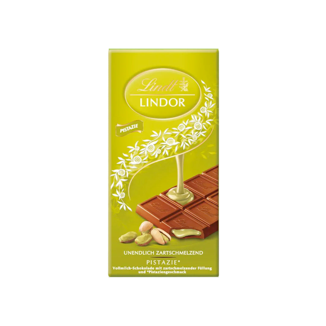 Lindt Lindor Tafel Pistazie 100g