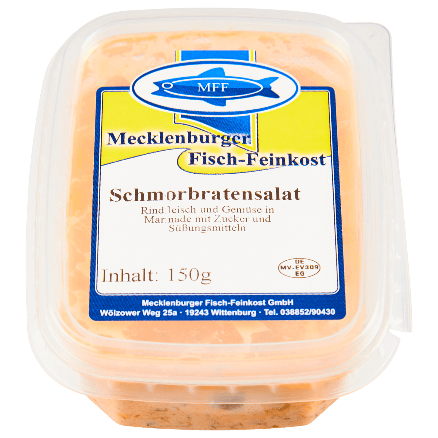 Mecklenburger Fisch Feinkost Frischer Schäfersalat 200g