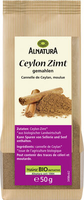 Bio Alnatura Ceylon Zimt 50g