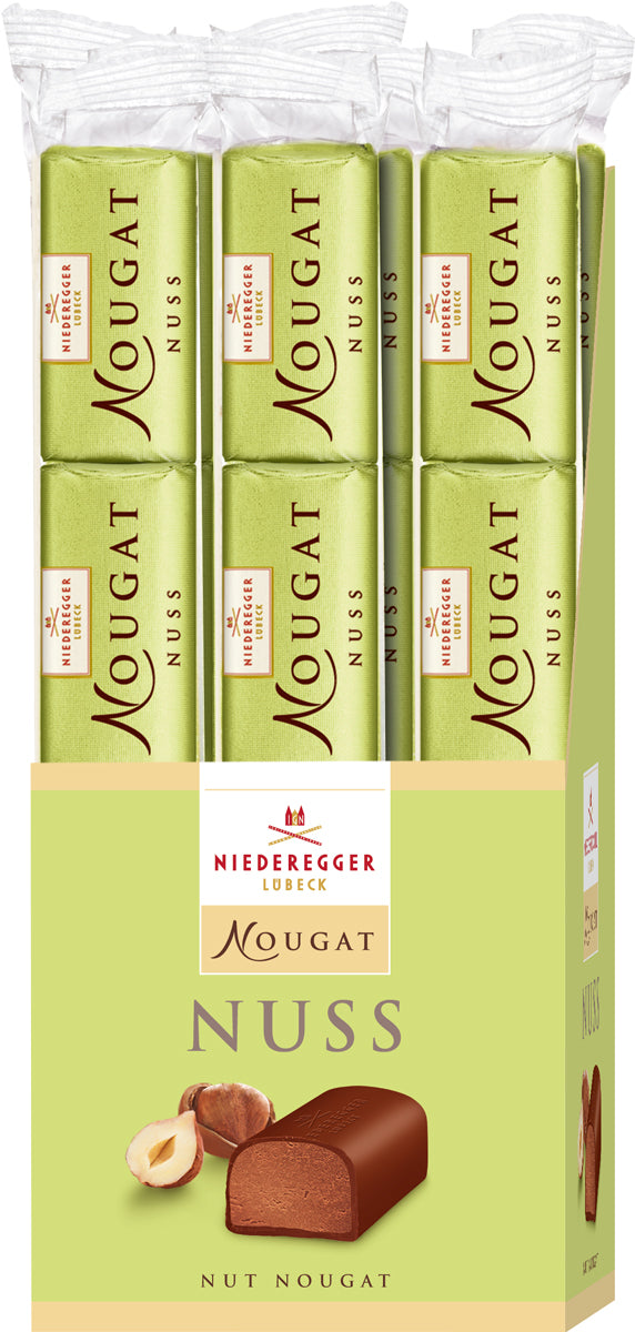 Niederegger Nuss-Nougat in Vollmilch-Schokolade Riegel 50g