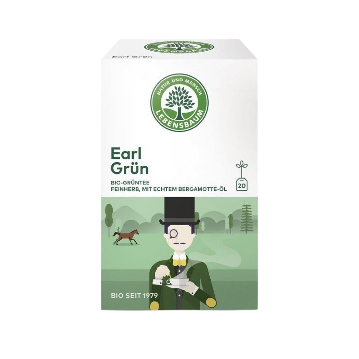 Bio Lebensbaum Earl Grey grün 20ST 30g