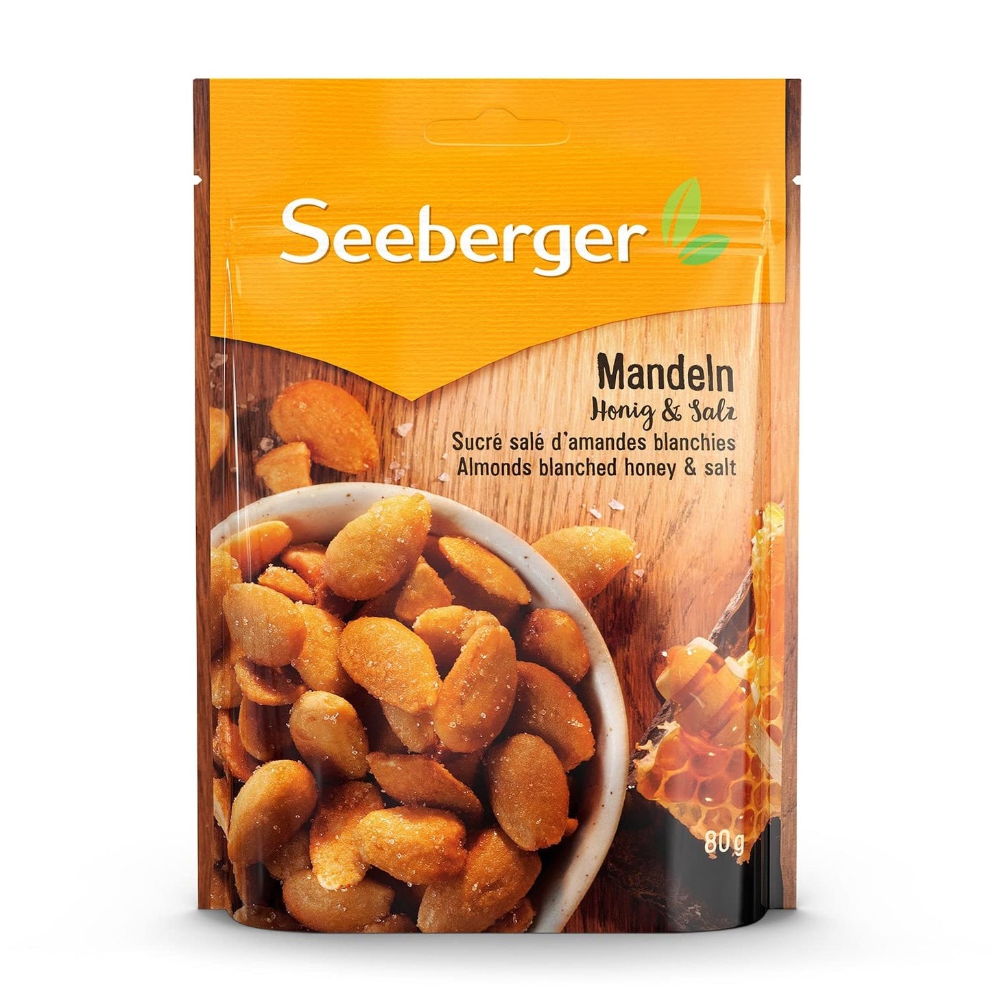 Seeberger Blanchierte Mandeln Honig & Salz 80g