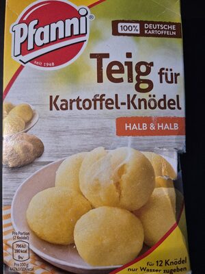 Pfanni Kartoffel-Knödel-Teig Der Klassiker Halb&Halb für 750ml 318g