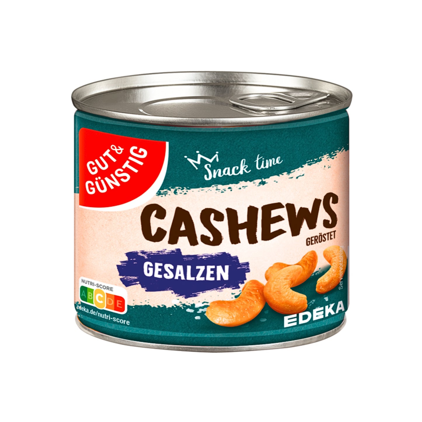 GUT&GÜNSTIG Cashewkerne geröstet gesalzen 150g