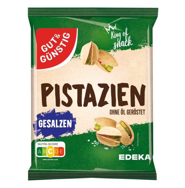 GUT&GÜNSTIG Pistazien geröstet & gesalzen 250g