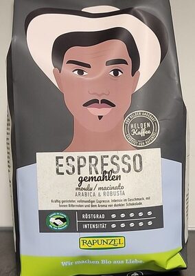 Bio Rapunzel Heldenkaffee Espresso gemahlen 250g