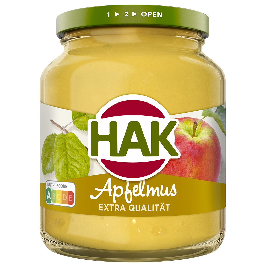 Hak Apfelmus extra Qualität 700g