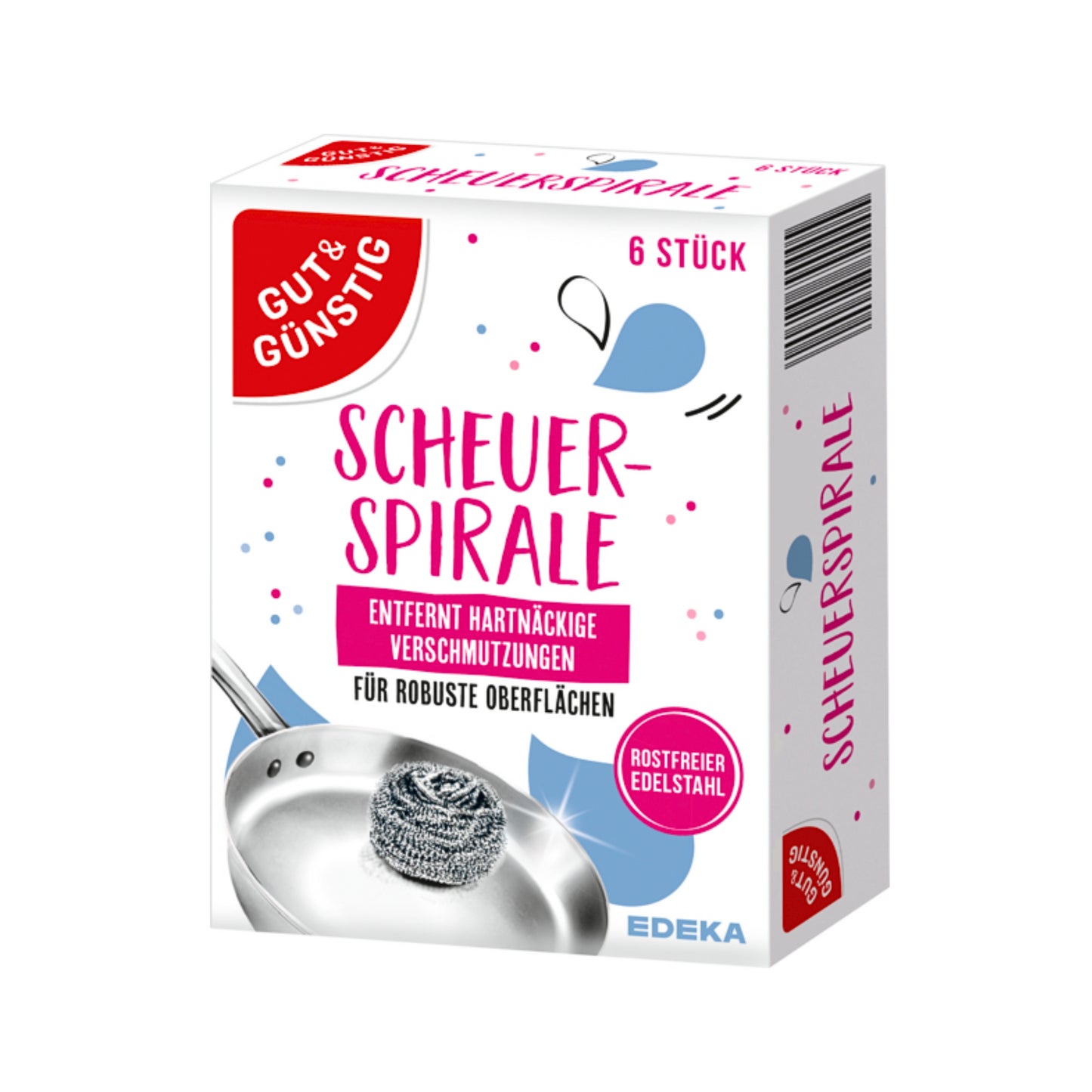 GUT&GÜNSTIG Scheuerspirale 6ST