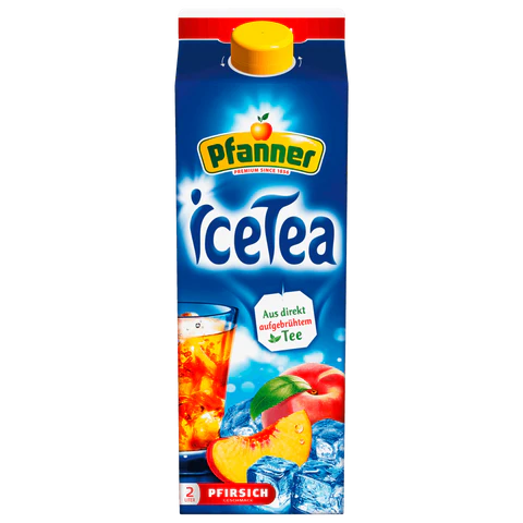 Pfanner Eistee Pfirsich 2l