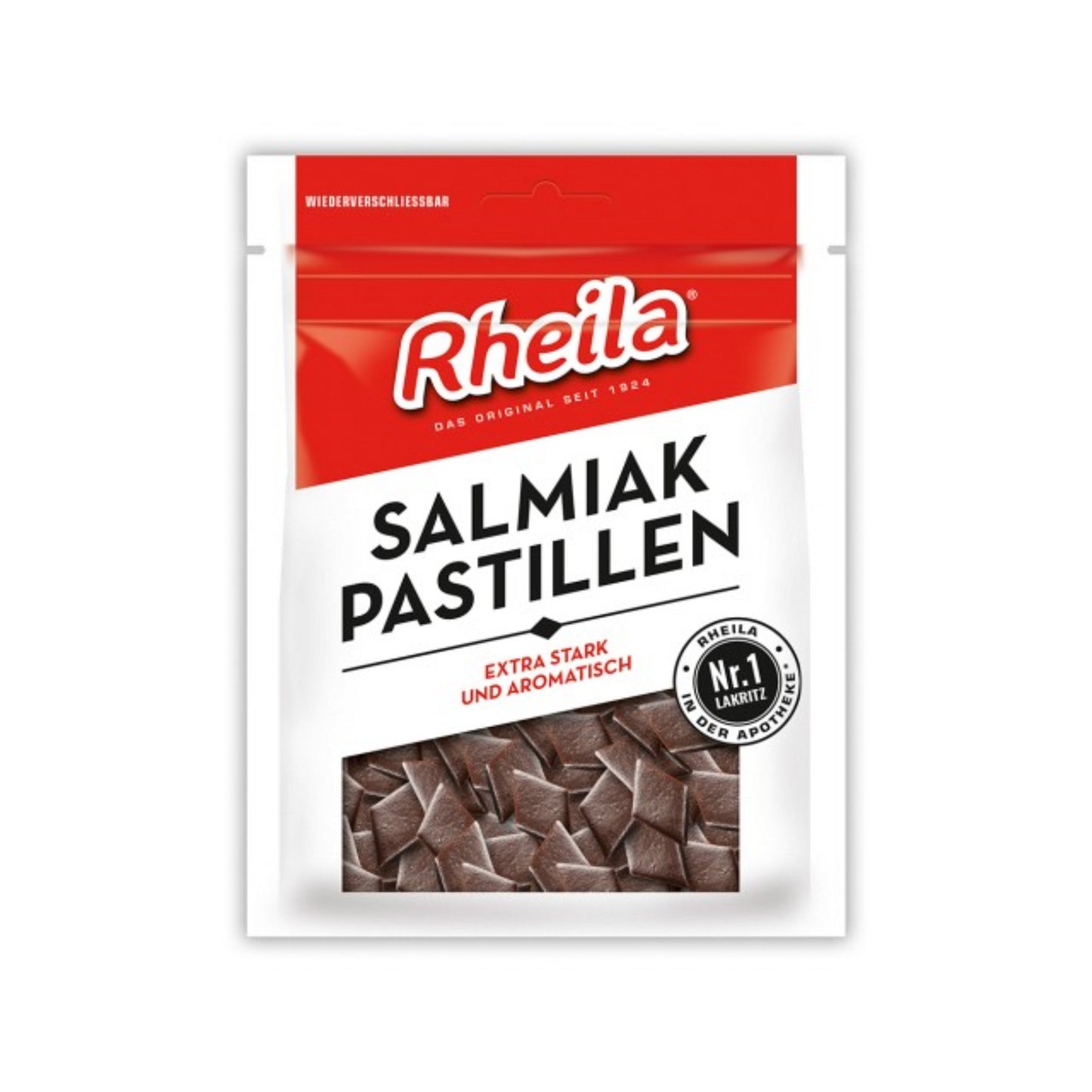 Rheila Salmiak Pastillen zuckerhaltig 90g