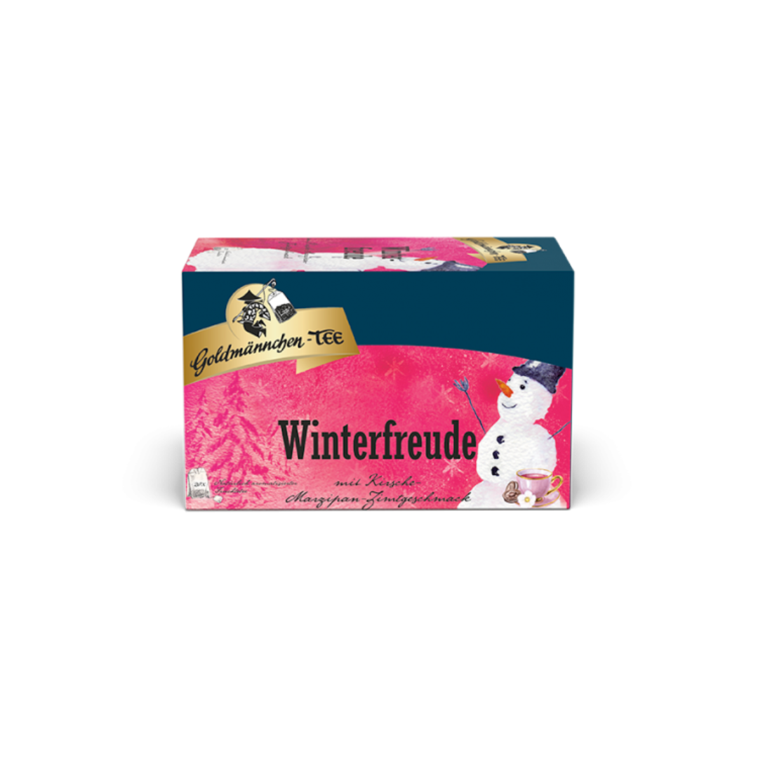 Goldmännchen Tee Winter-Freude Kirsche-Marzipan-Zimt 20ST 45g