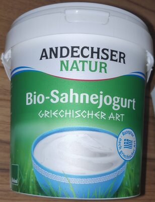 Bio Andechser Natur Sahnejoghurt nach griechischer Art 10% 1kg