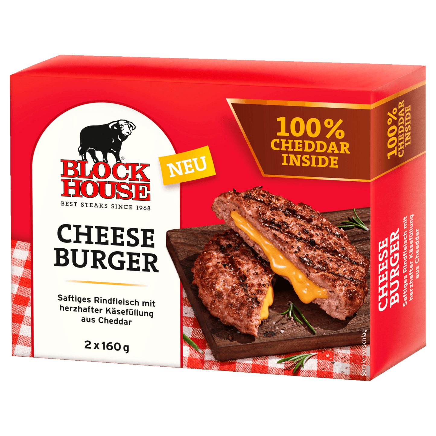 Block House Cheese Burger 2x160g