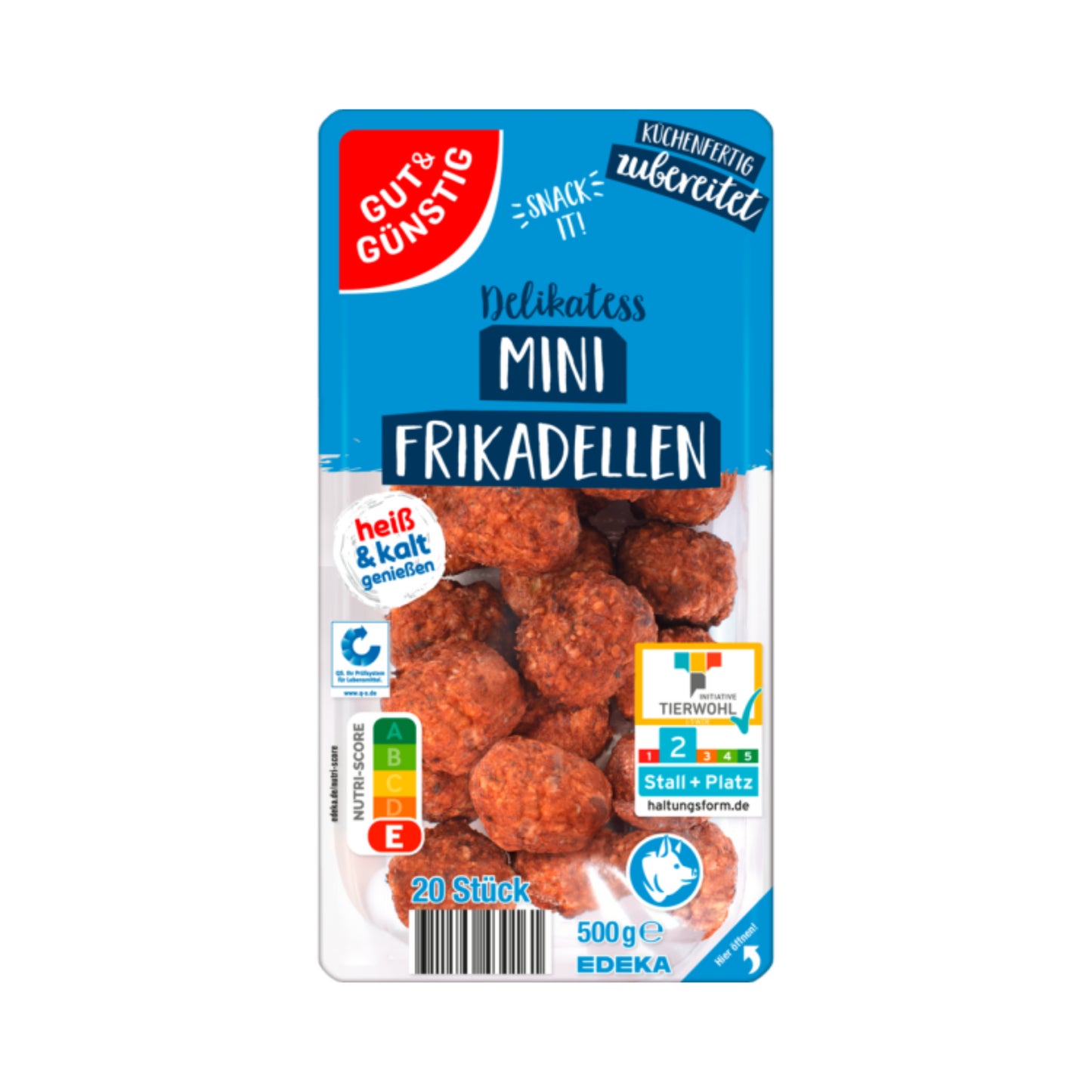 GUT&GÜNSTIG Mini-Frikadellen 500g QS ITW
