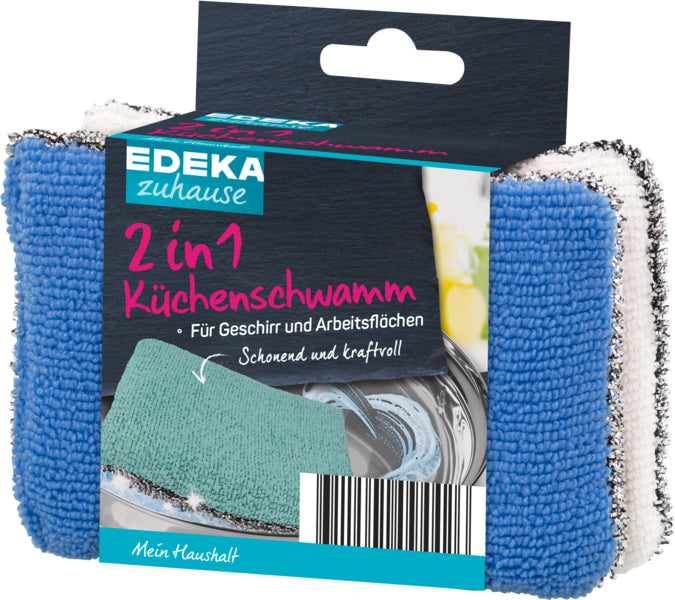 EDEKA zuhause 2in1 Küchenschwamm