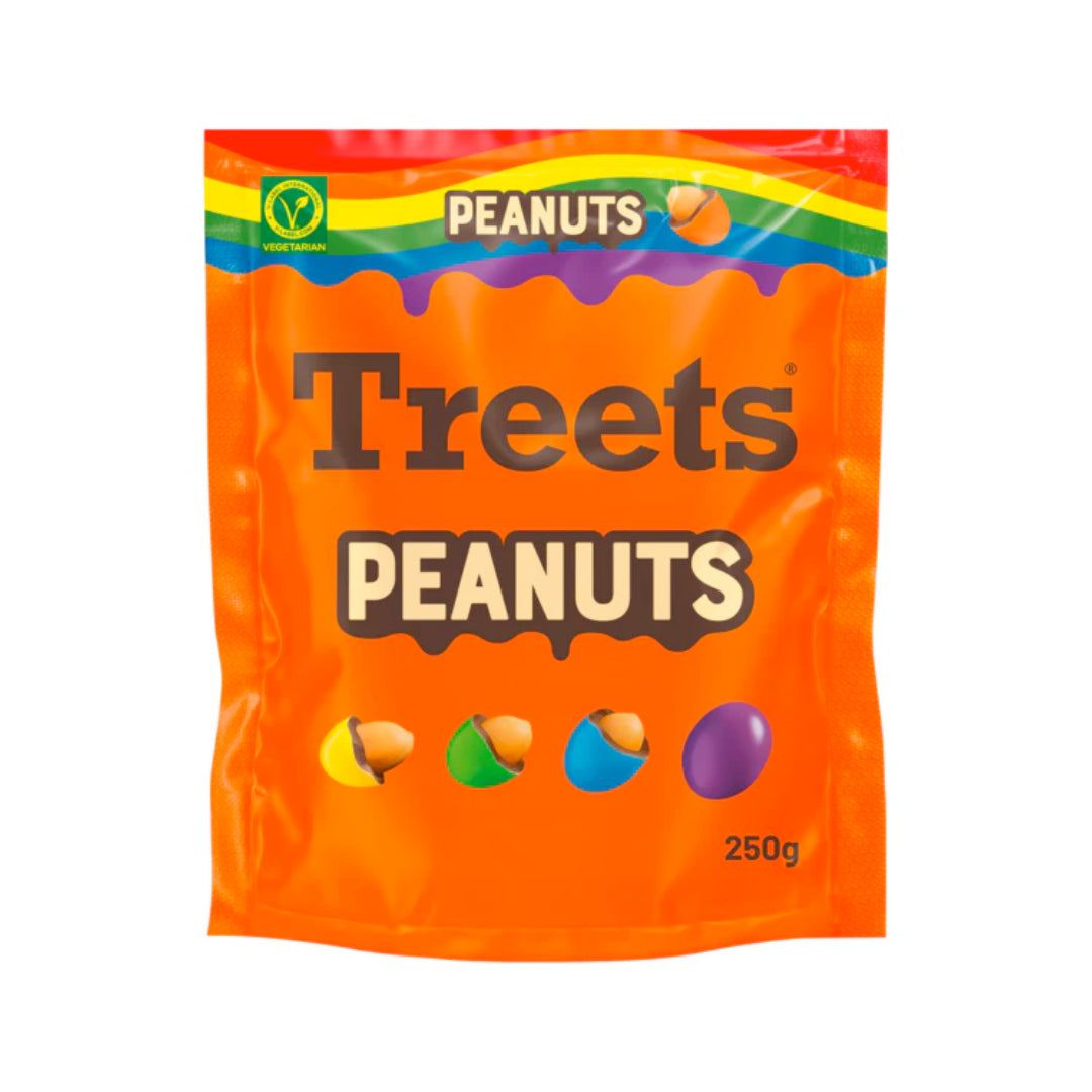 Treets Peanuts Rainbow 250g