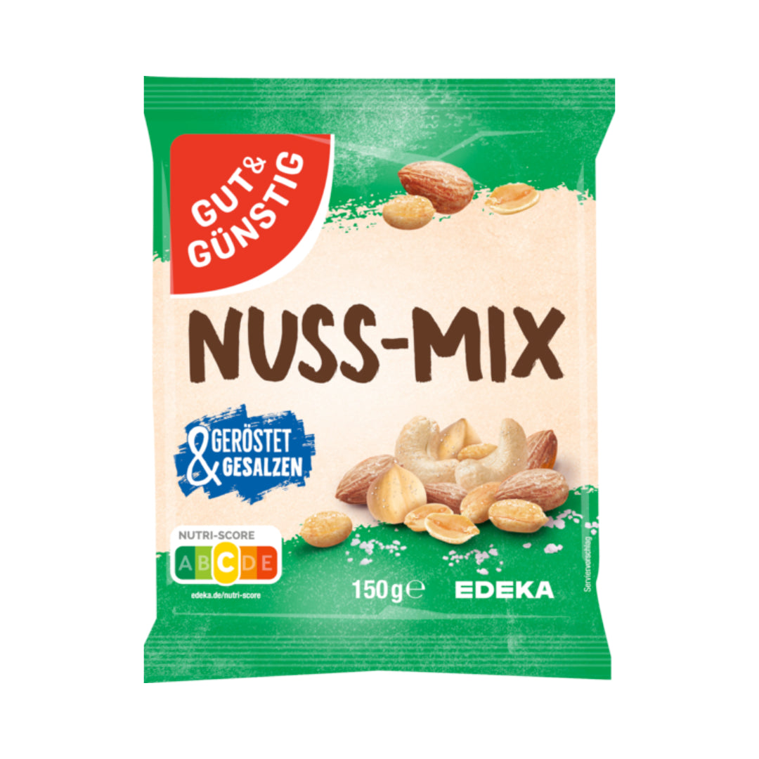 GUT&GÜNSTIG Nuss-Mix geröstet und gesalzen 150g