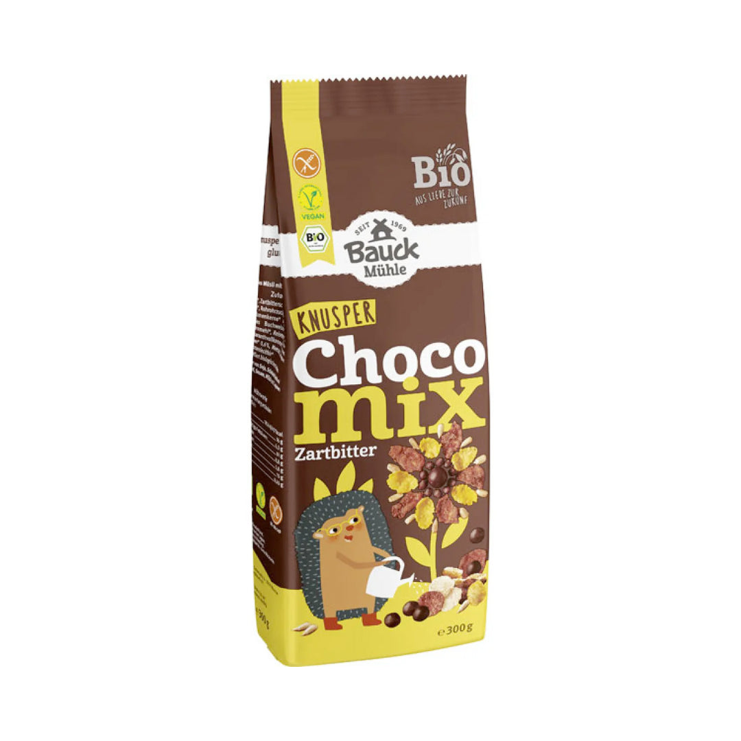 Bio Bauck Mühle Knusper Frühstück Zartbitter Glutenfrei 300g