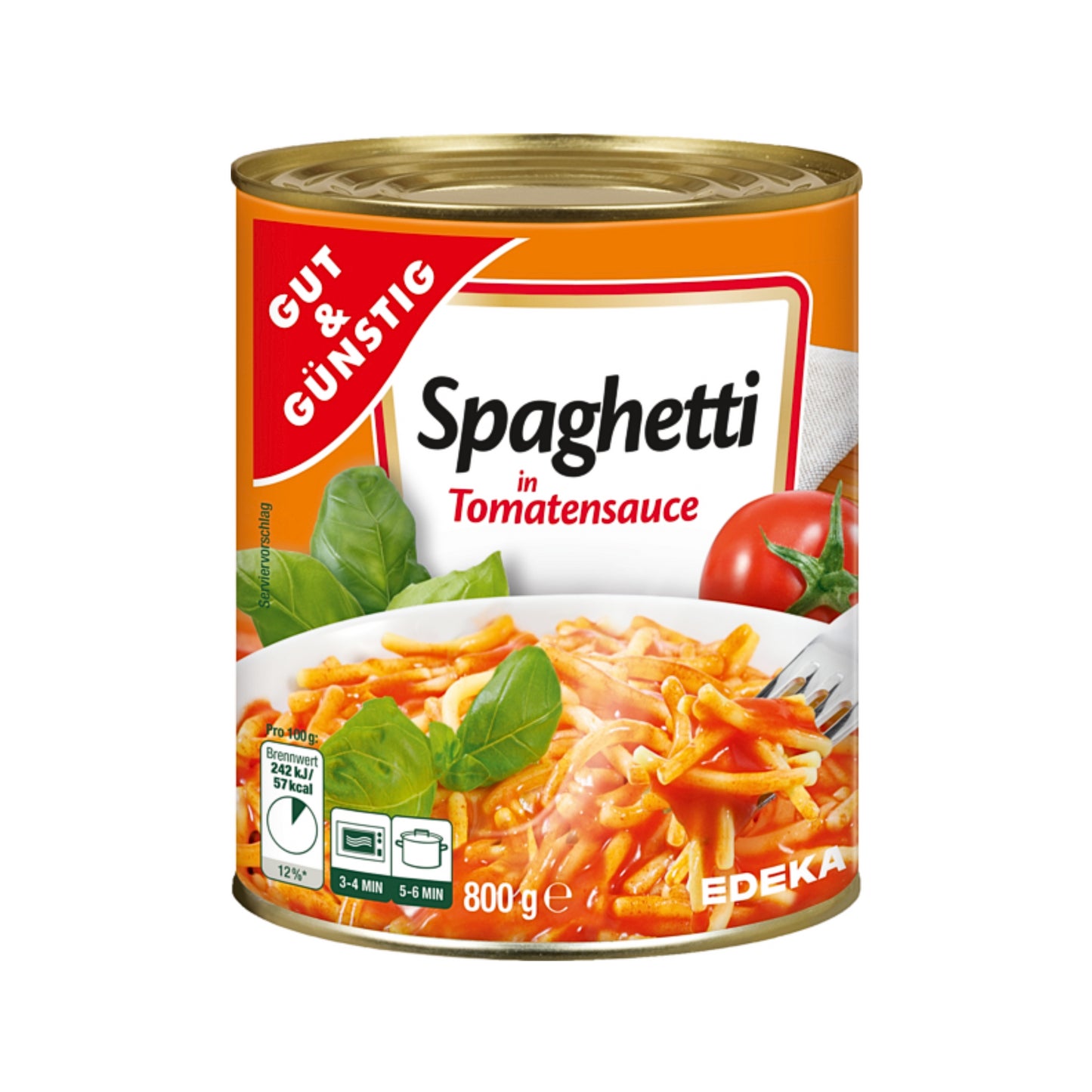 GUT&GÜNSTIG Spaghetti in Tomatensauce 800g