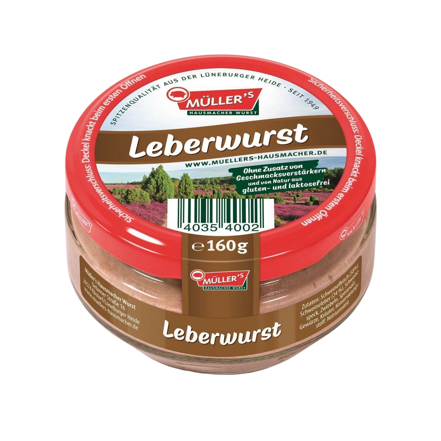 Müllers Hausmacher Leberwurst 160g