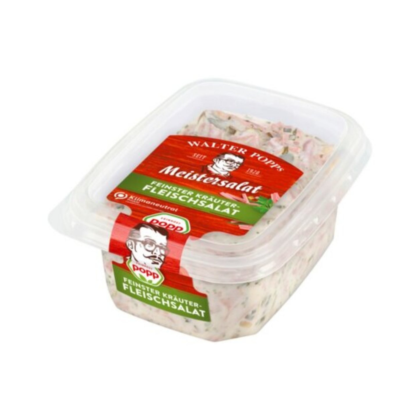 Popp Kräuter Fleischsalat ohne Konservierungsstoffe 200g