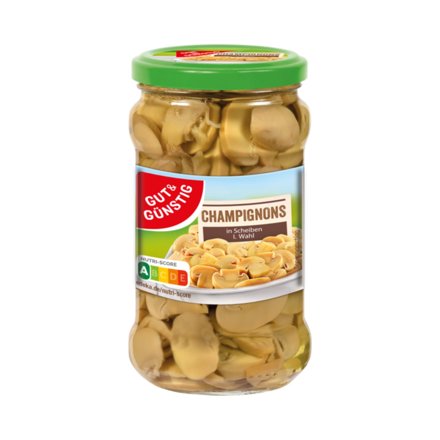 GUT&GÜNSTIG Champignons in Scheiben 1.Wahl 280g