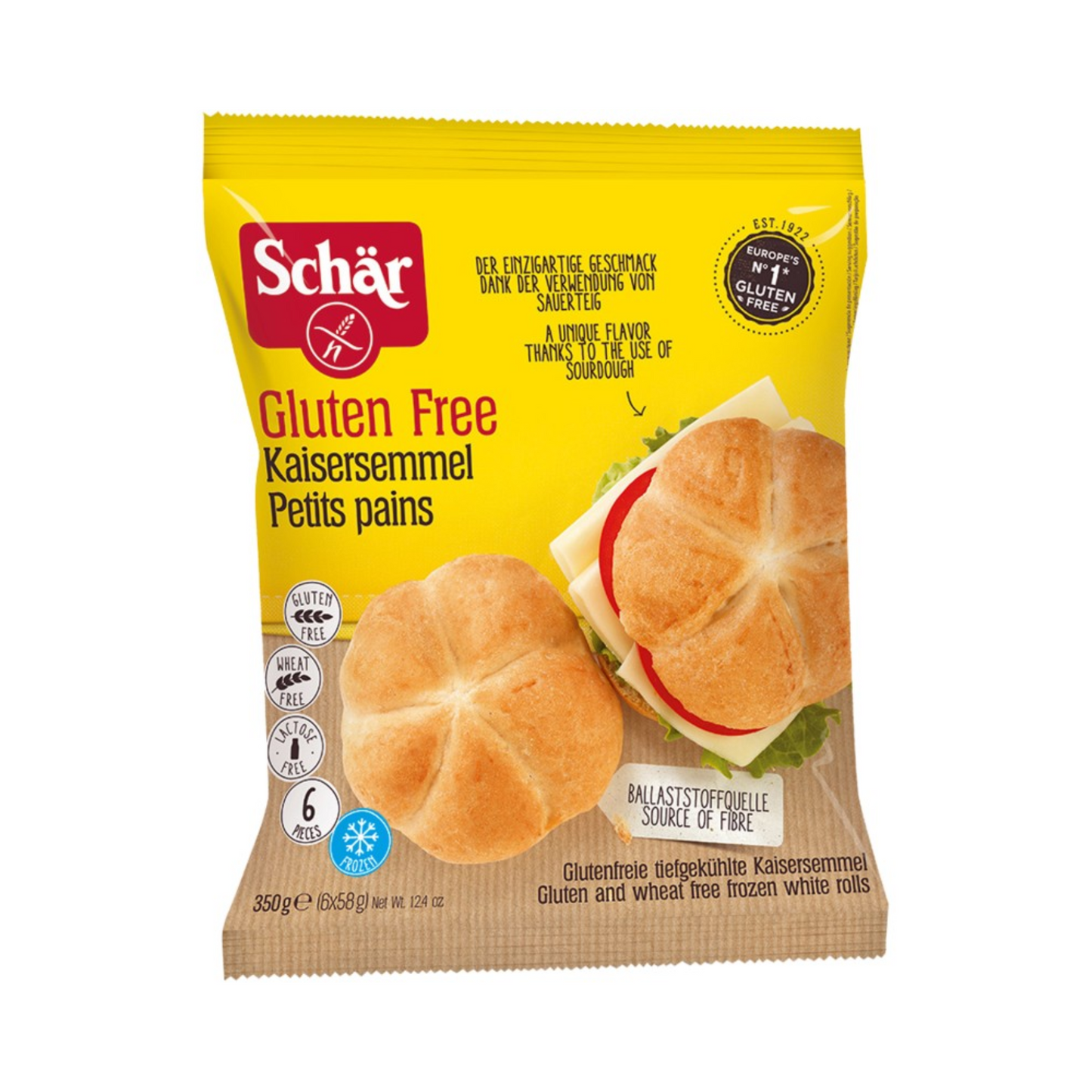Schär Kaisersemmel - Petits pains Rosette 6ST 350g