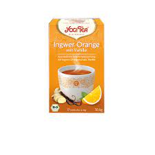 Bio Yogi Tea Ingwer Orange mit Vanille 17ST 30,6g