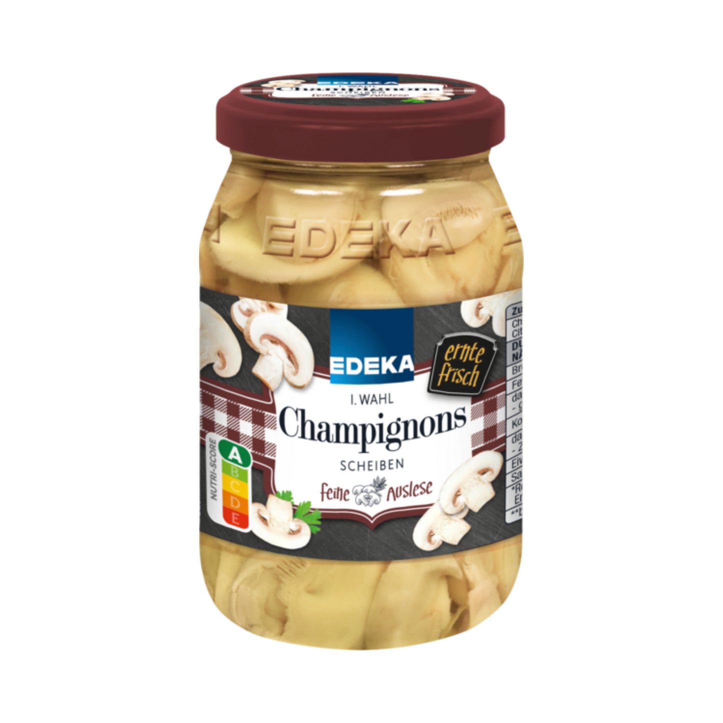 EDEKA Herzstücke Champignons Scheiben 1.Wahl 280g