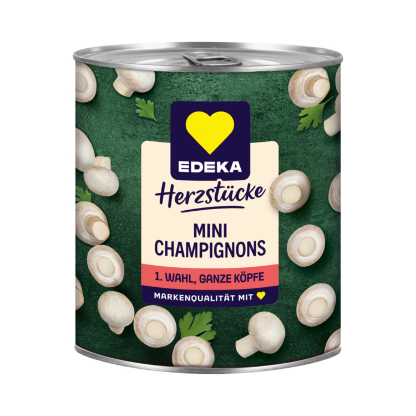 EDEKA Herzstücke Champignons Mini 1.Wahl ganze Köpfe 800g