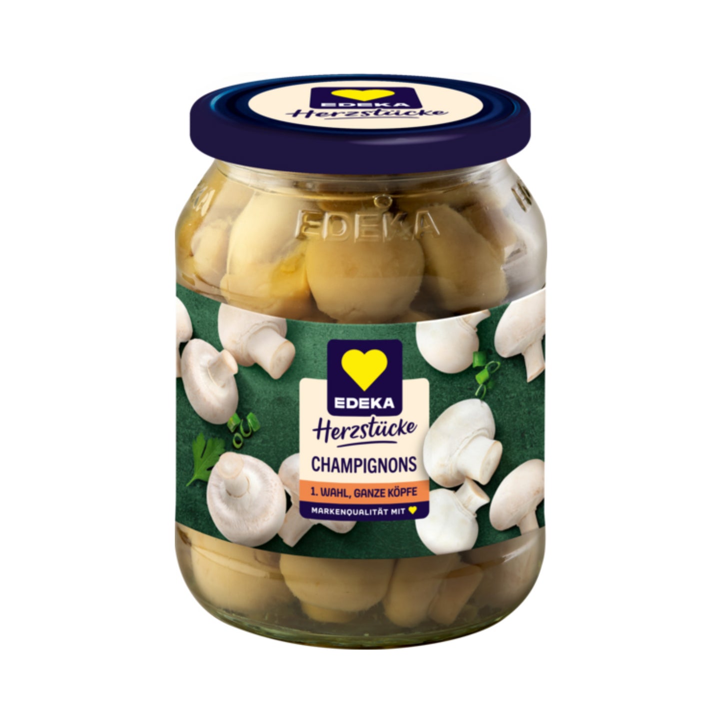 EDEKA Herzstücke Champignons 1.Wahl ganze Köpfe 330g