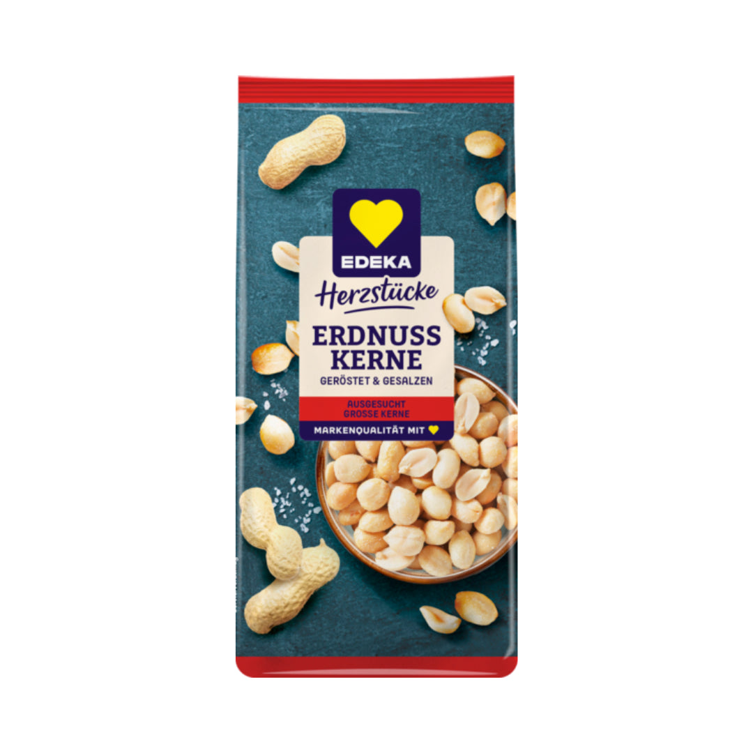 EDEKA Herzstücke Erdnüsse geröstet gesalzen 200g Beutel